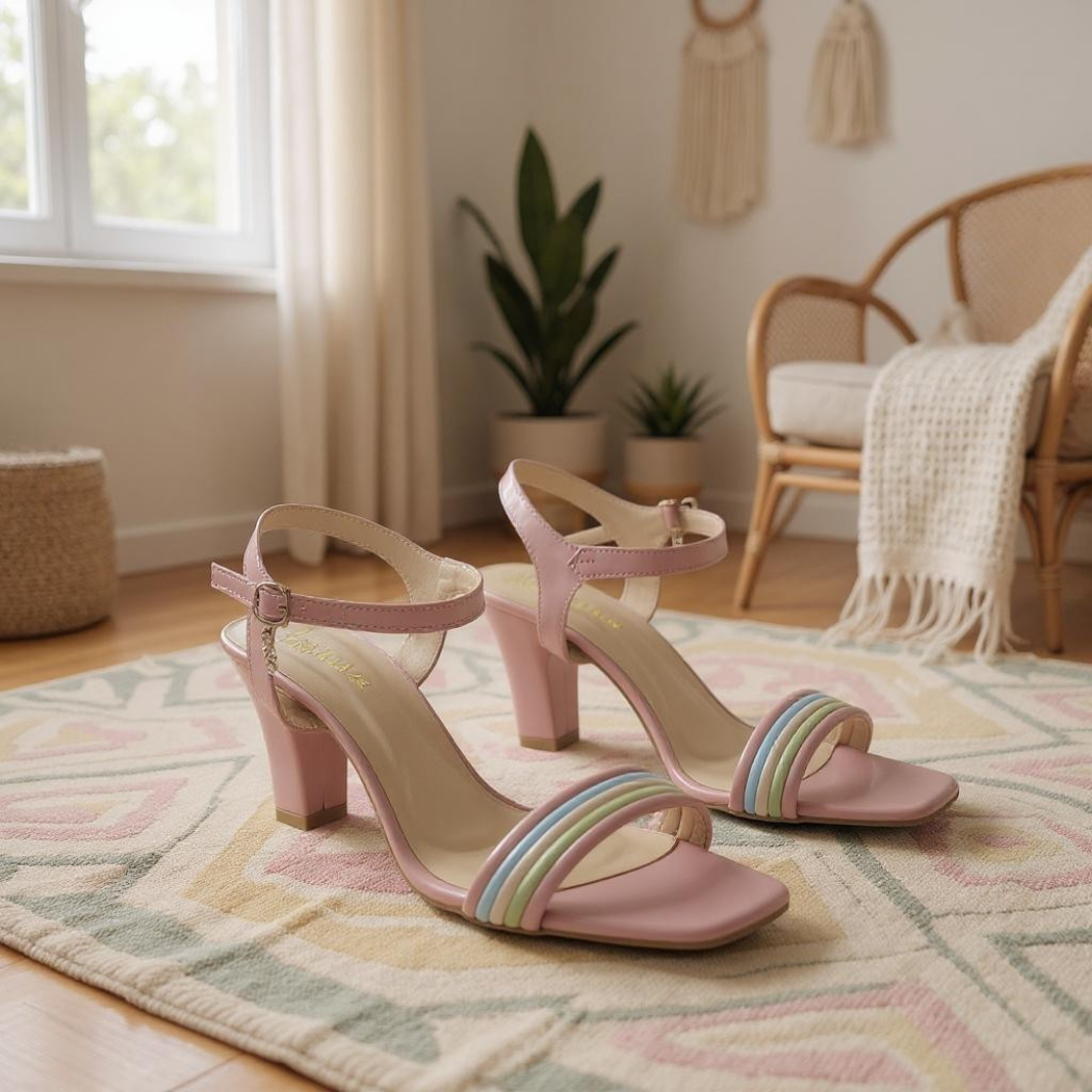 Tropic Rush Vibrant Pink Summer Sandal