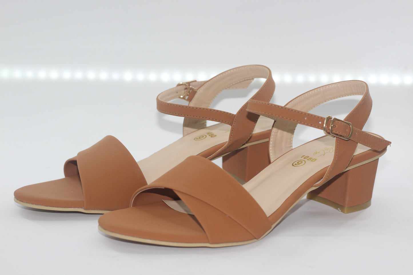 Golden Hour Glide Camel Sandals