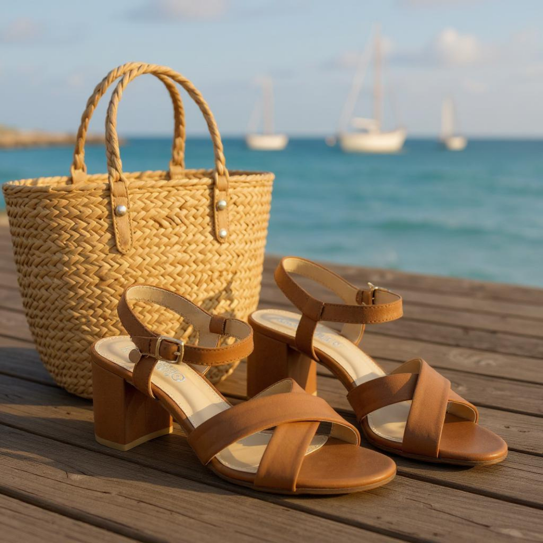 Sahara Whisper Effortless Tan Color Sandal