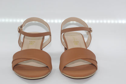 Golden Hour Glide Camel Sandals